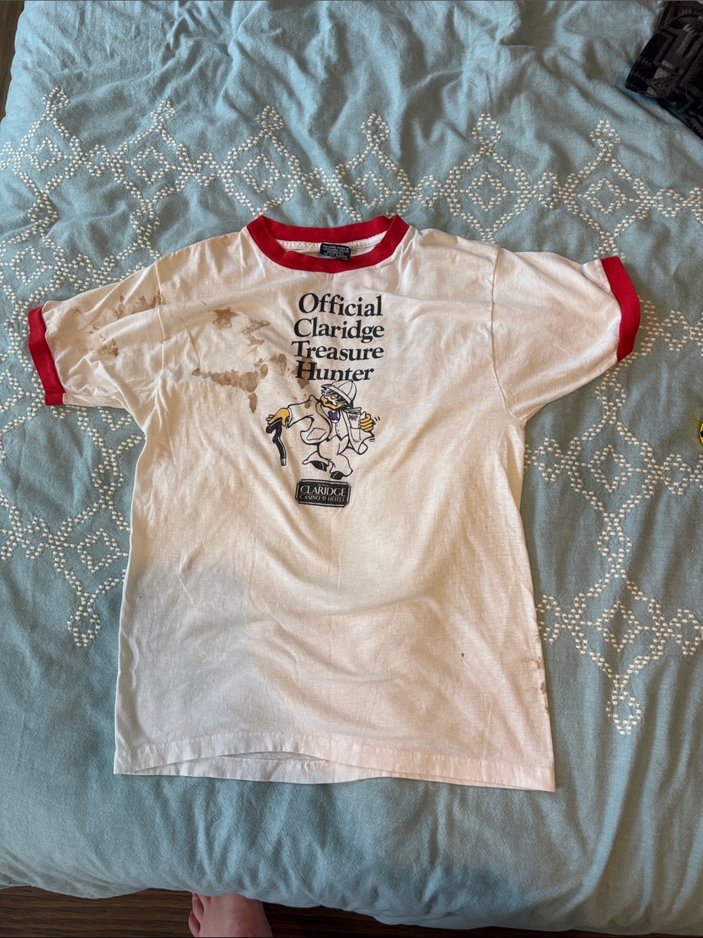 Vintage casino ring-neck tshirt